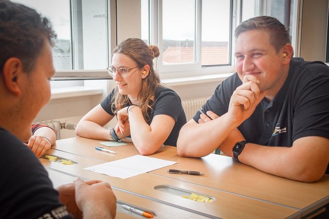 LE 4er-Cup und Reden